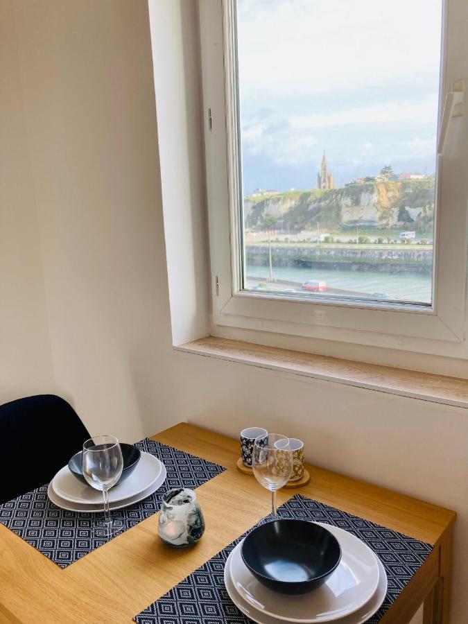 La Belle Vue Appartement 2 Personnes Vue Port Dieppe Buitenkant foto