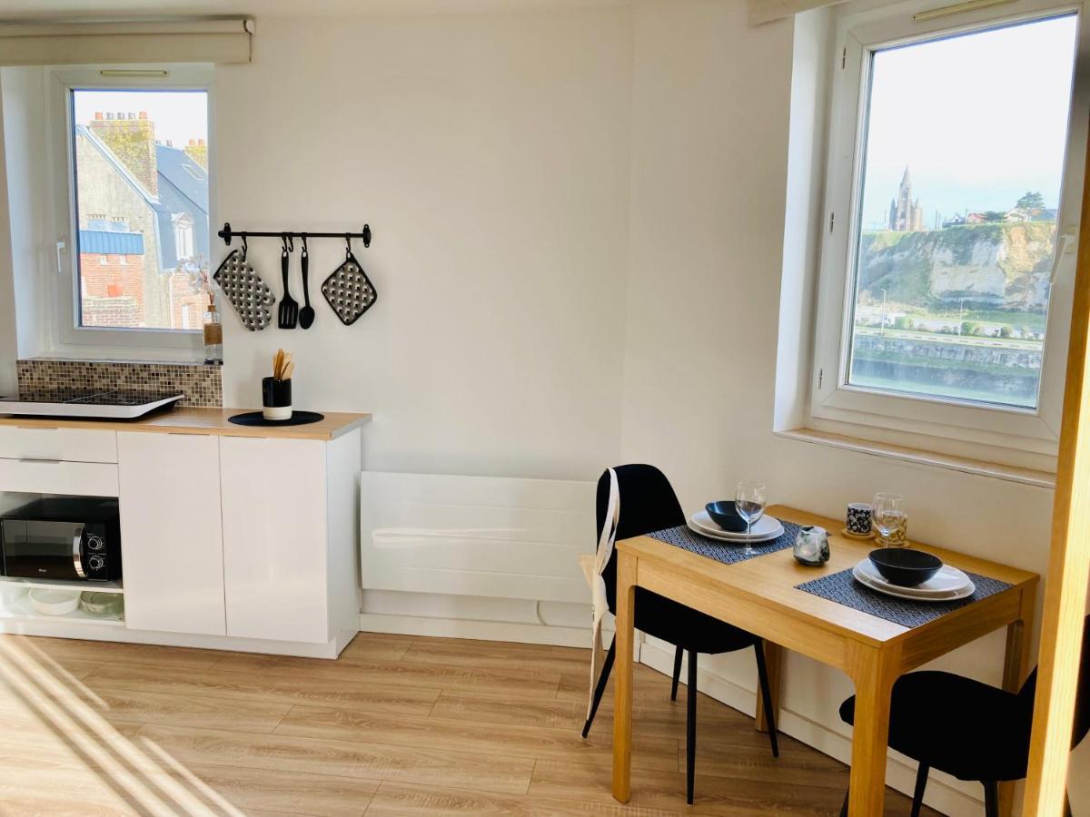 La Belle Vue Appartement 2 Personnes Vue Port Dieppe Buitenkant foto